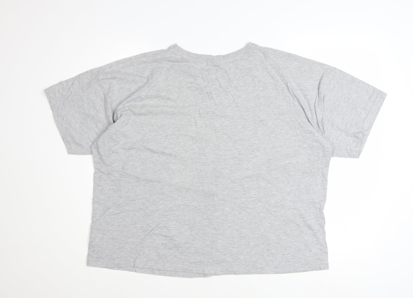 Peanuts Women’s Grey Snoopy Graphic T-Shirt Size 16 Relaxed Fit