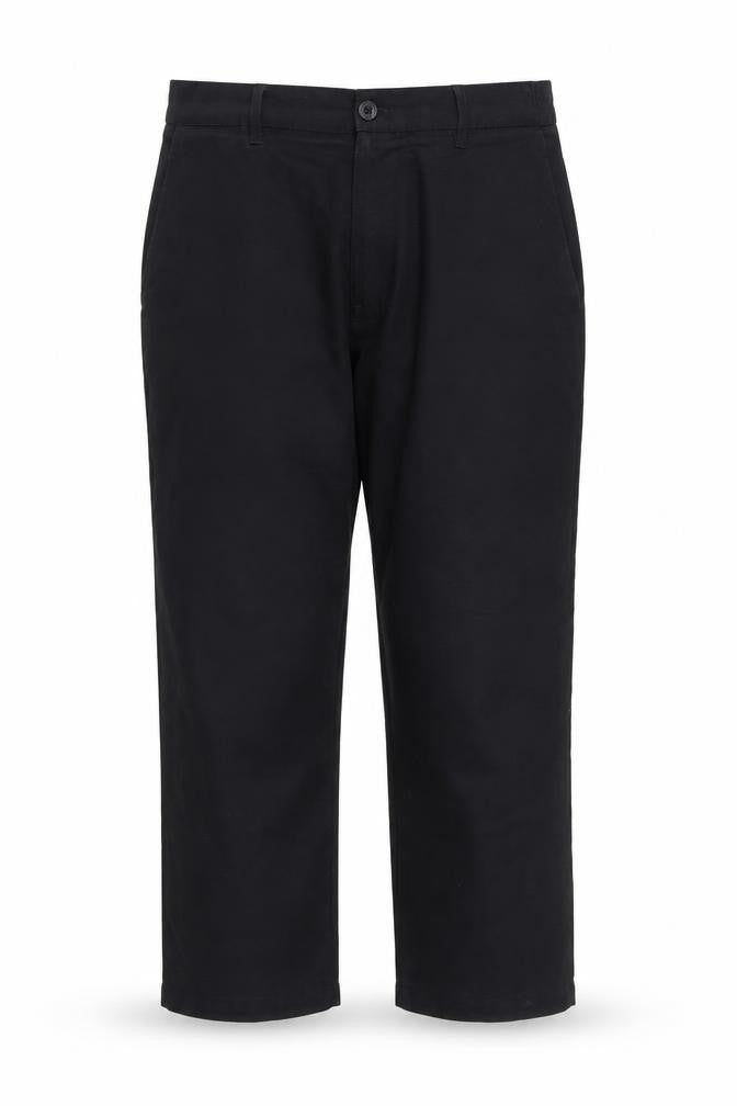 Slazenger Womens Black 32W Polyester Chino Trousers