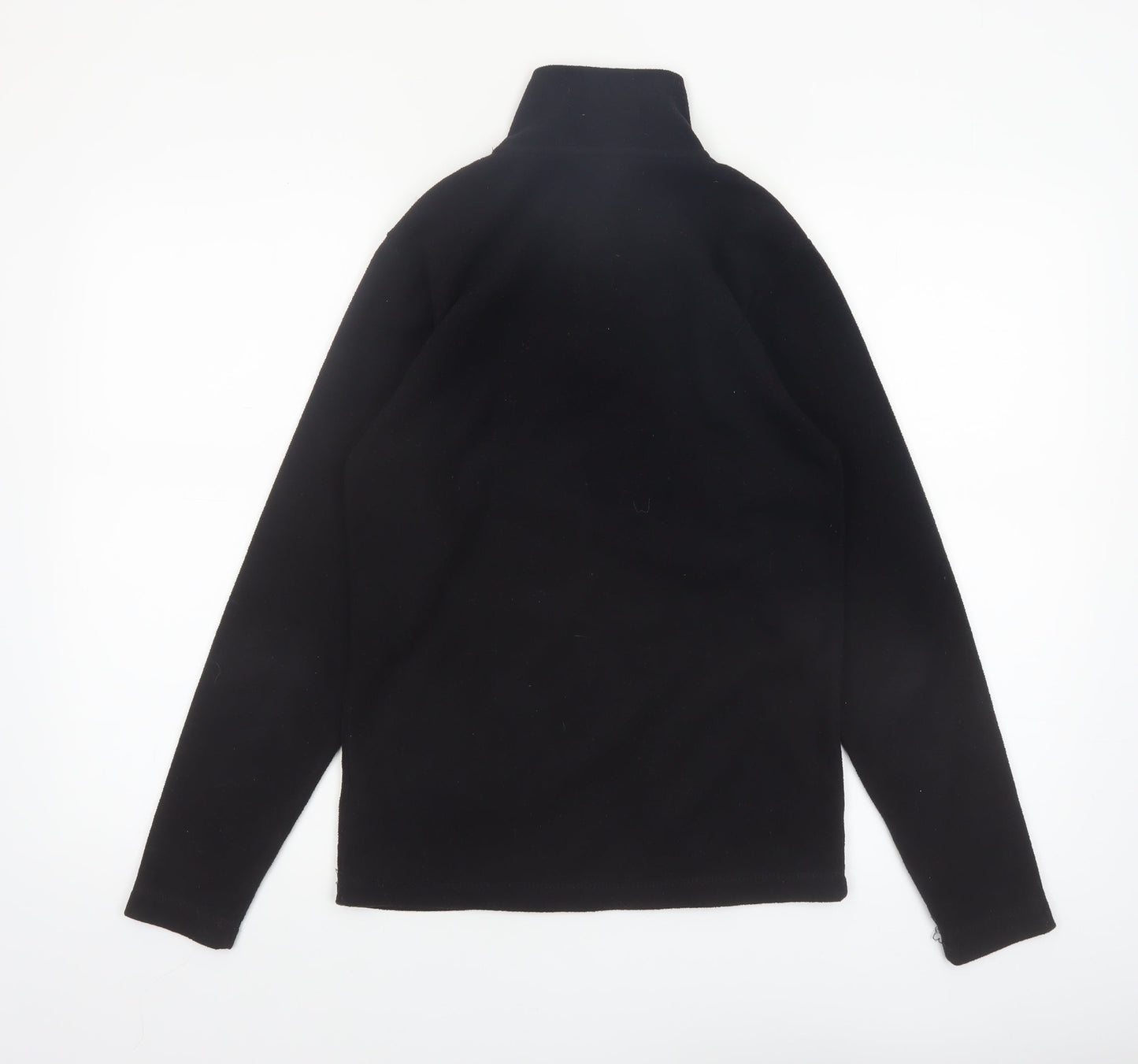 Gelert Boys Black Fleece 1/2 Zip Sweatshirt Size 13 Years 158cm