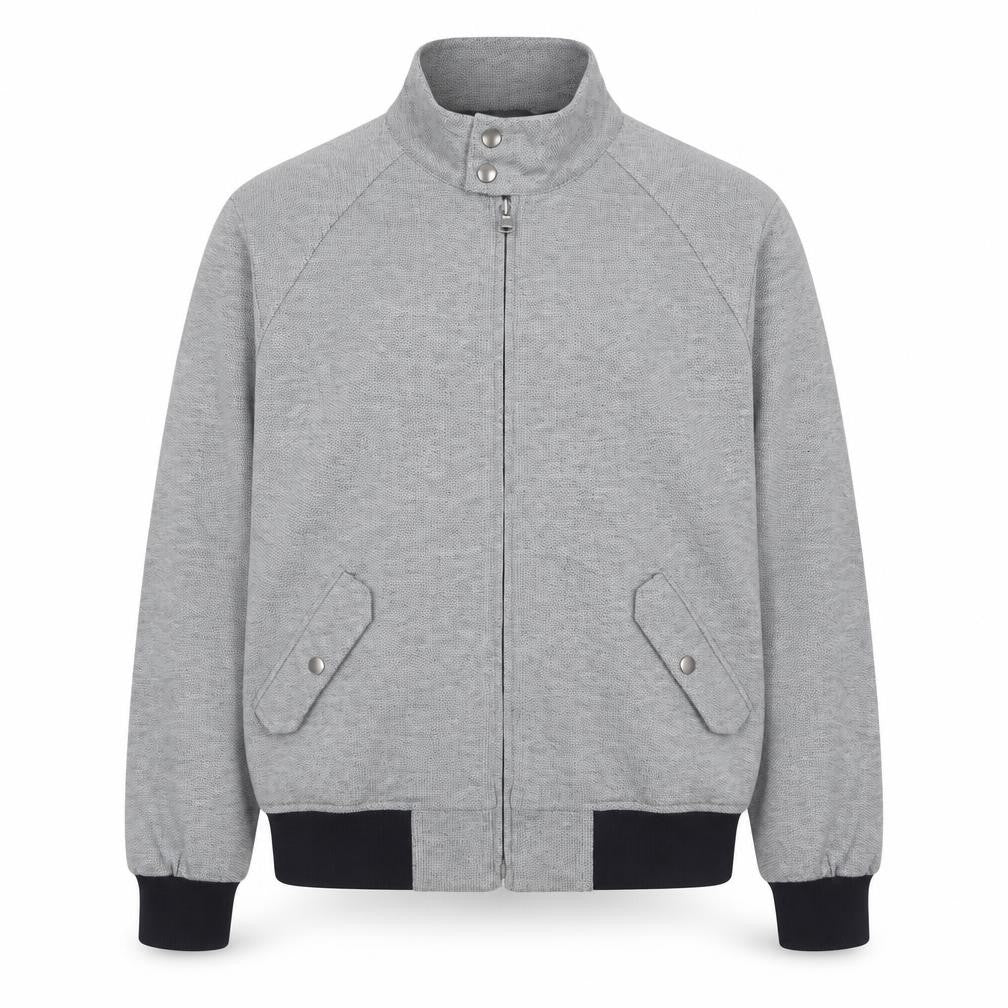 Zara Man Grey Bomber Jacket Men's L 42in Polyester Cotton