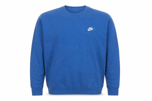 Nike Men's Blue Crew Neck Pullover Sweatshirt Size L