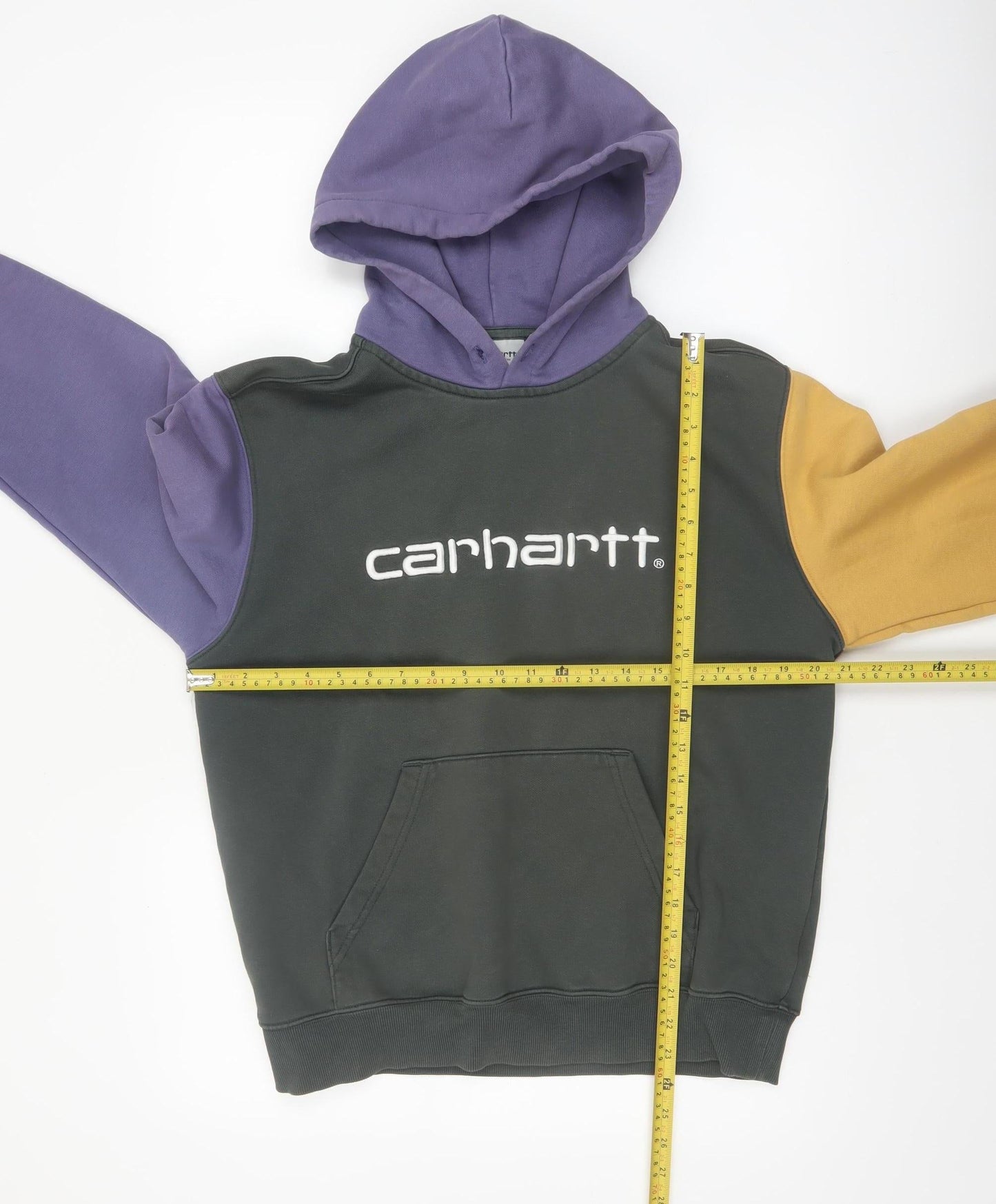 Carhartt Men's Multicoloured Logo Pullover Hoodie Size S
