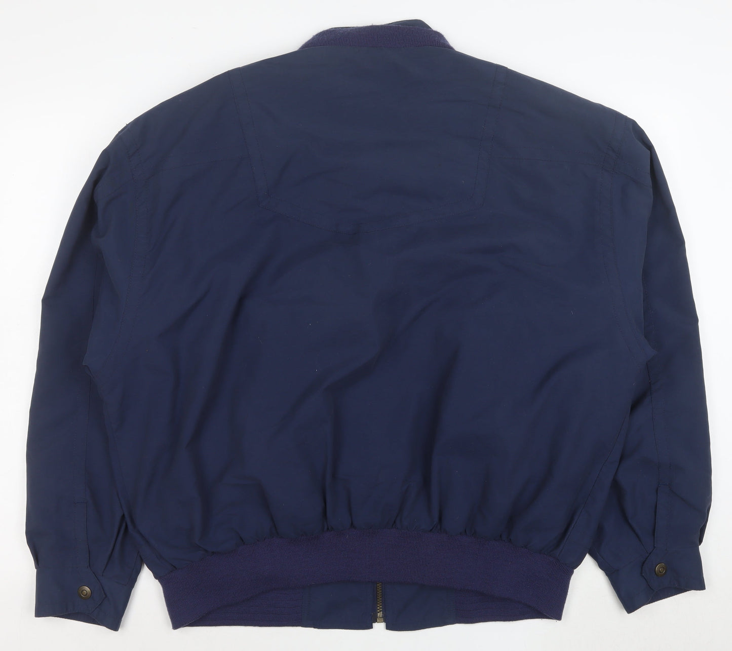 Baracuta Men's Blue L Bomber Jacket Classic Retro Full Zip