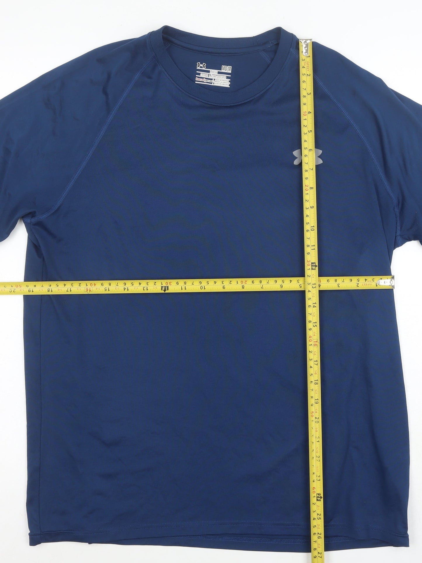 Under Armour Men's Blue HeatGear Loose Fit Short Sleeve T-Shirt M