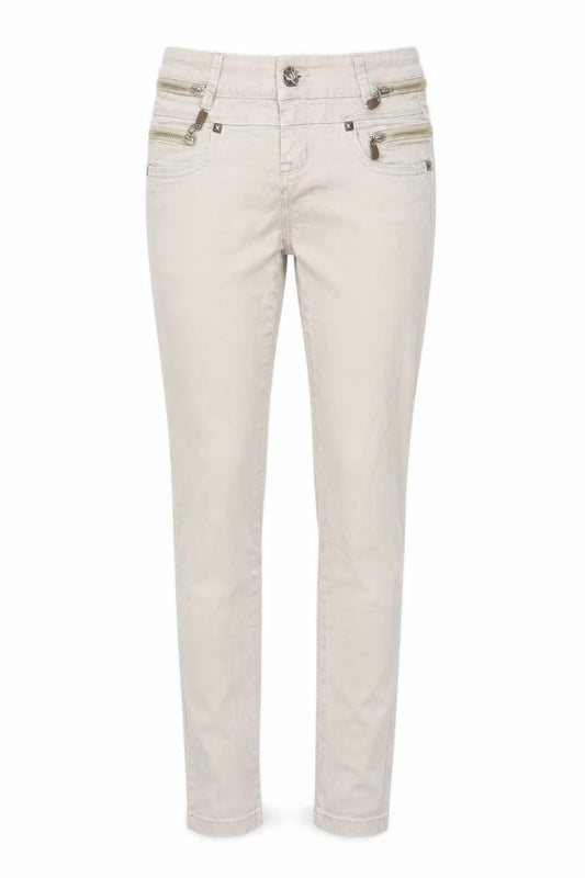 Ace Star Women’s Beige Skinny Jegging Trousers Size S 26W 36L