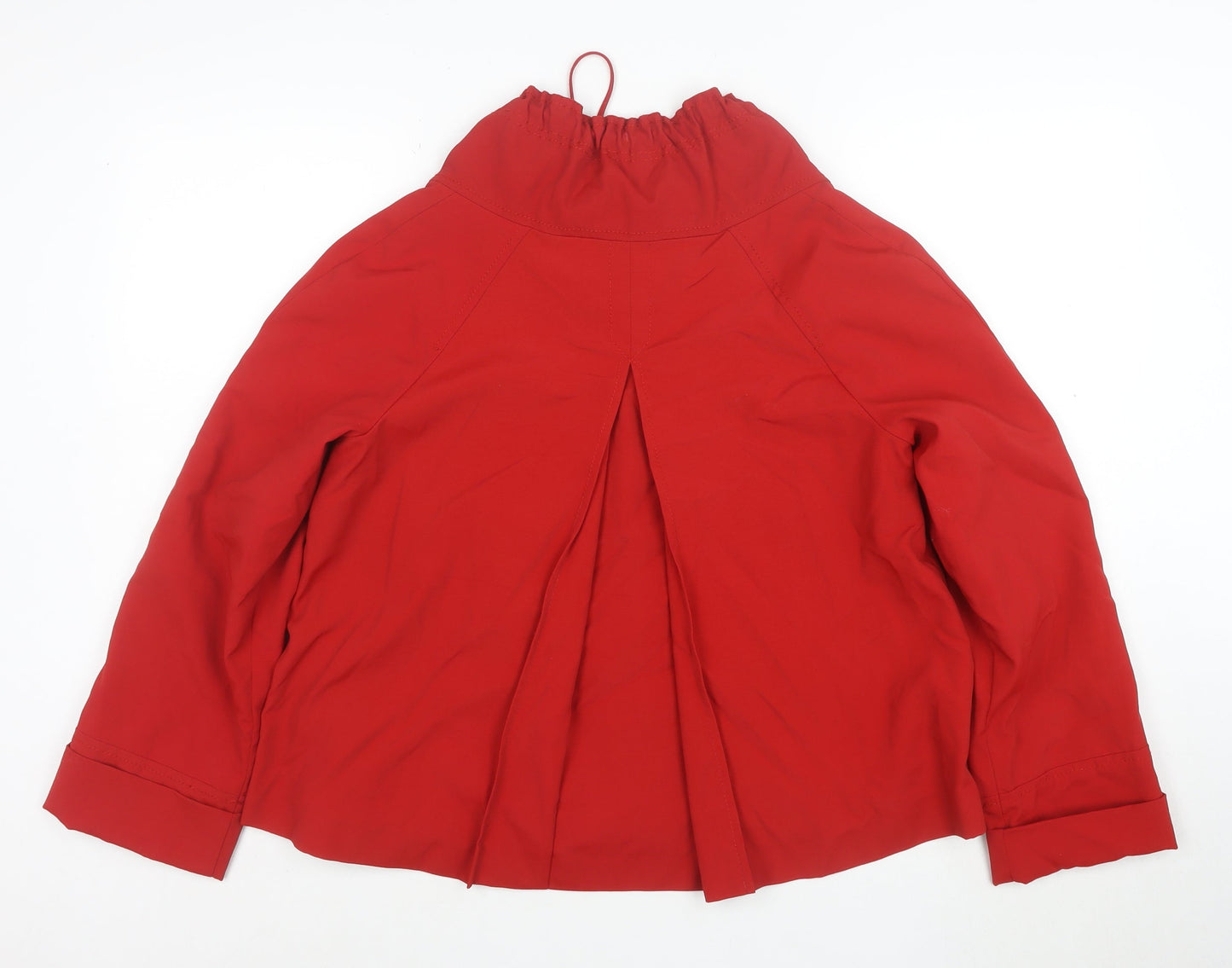 Marks and Spencer Women’s Red Anorak Jacket UK 8 Lightweight Polyamide