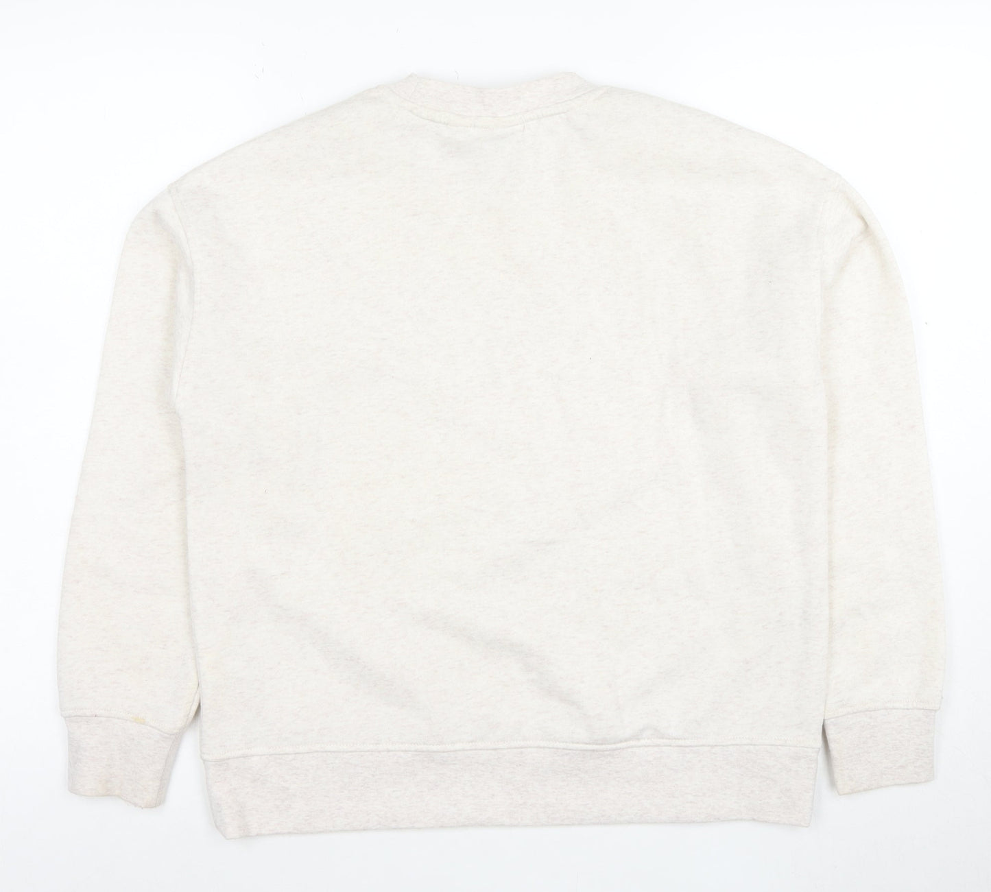 Disney Women Beige XS Winnie the Pooh Crew Neck Sweatshirt