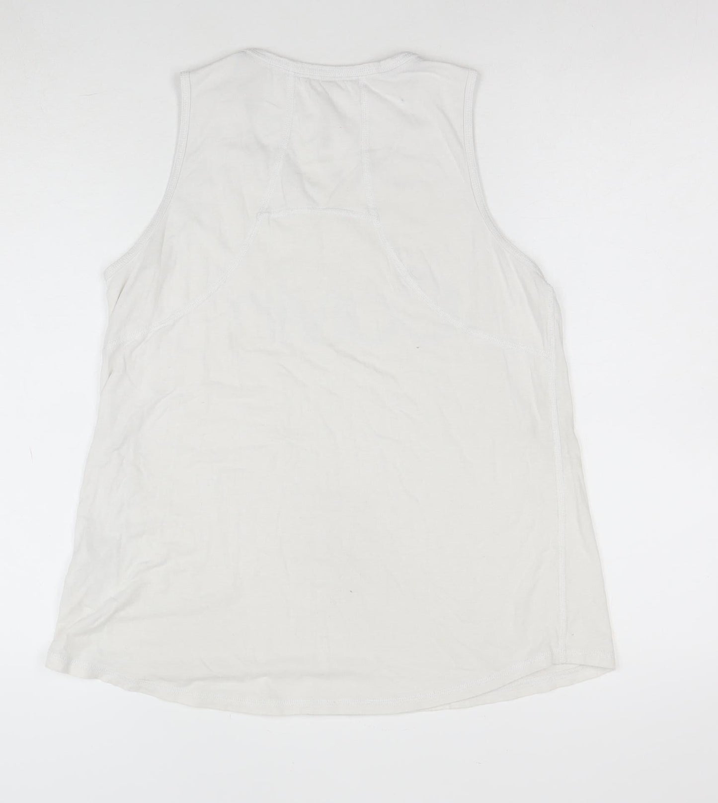 Calvin Klein Men’s White Sleeveless Performance T-Shirt - Size S