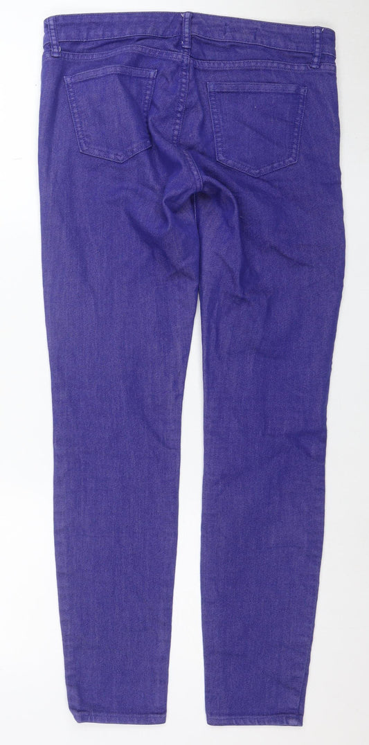 Gap 1969 Women's Blue 28x32 Skinny Jeans Stretch Denim