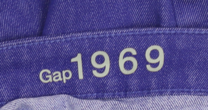 Gap 1969 Women's Blue 28x32 Skinny Jeans Stretch Denim