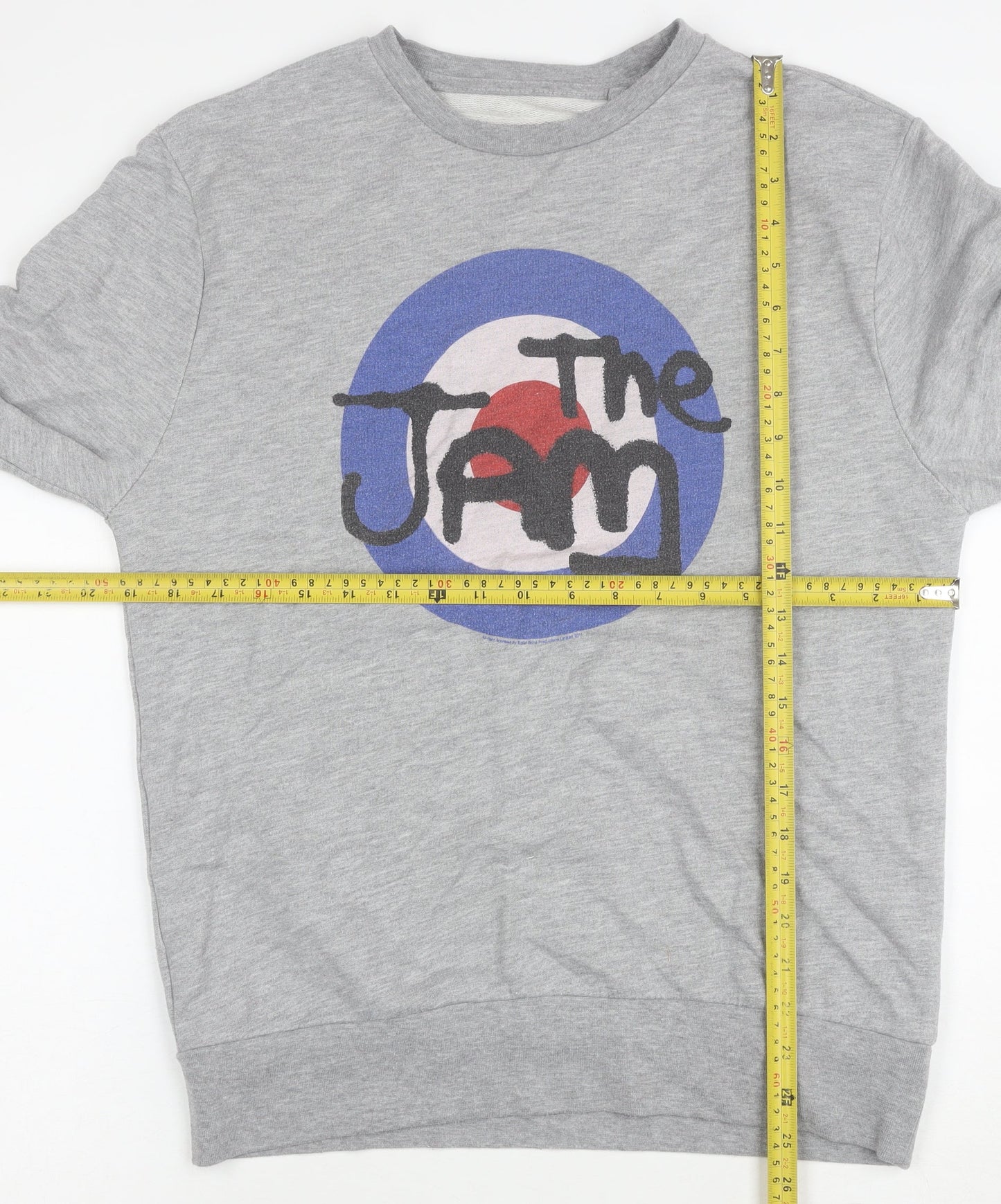 Bravado The Jam Grey Crew Neck Men's Sweatshirt M