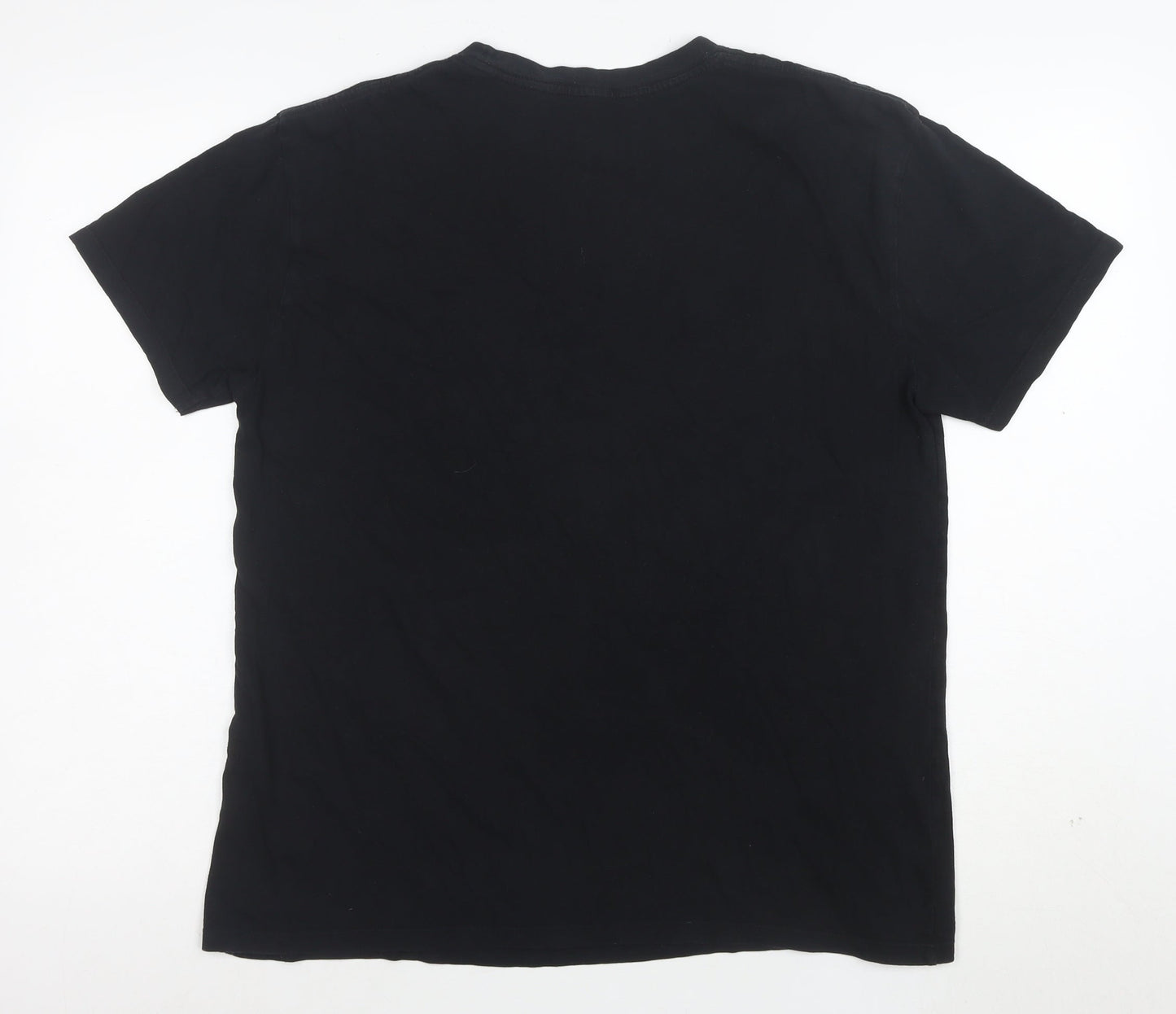 Zara Men Black Freddie Mercury Band Graphic T-Shirt Size M