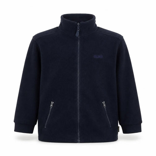 Peter Storm Boys Blue Fleece Full Zip Jacket 7-8 Years Polyester Warm Layer