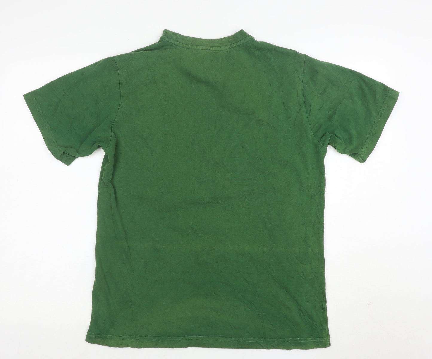 New Balance Men's Green Crew Neck Short Sleeve T-Shirt Size S