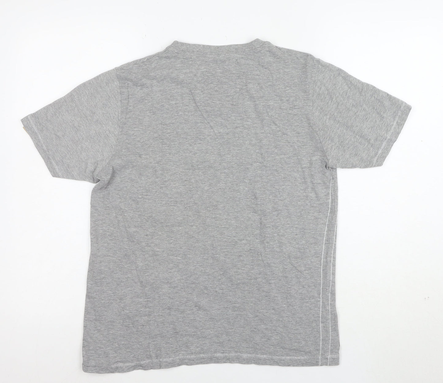 Tokyo Laundry Men's Grey Drifters Graphic Print T-Shirt Size Small