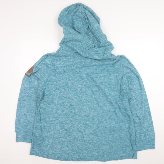 Regatta Great Outdoors Women’s Blue Hooded Pullover Sweatshirt Size 18