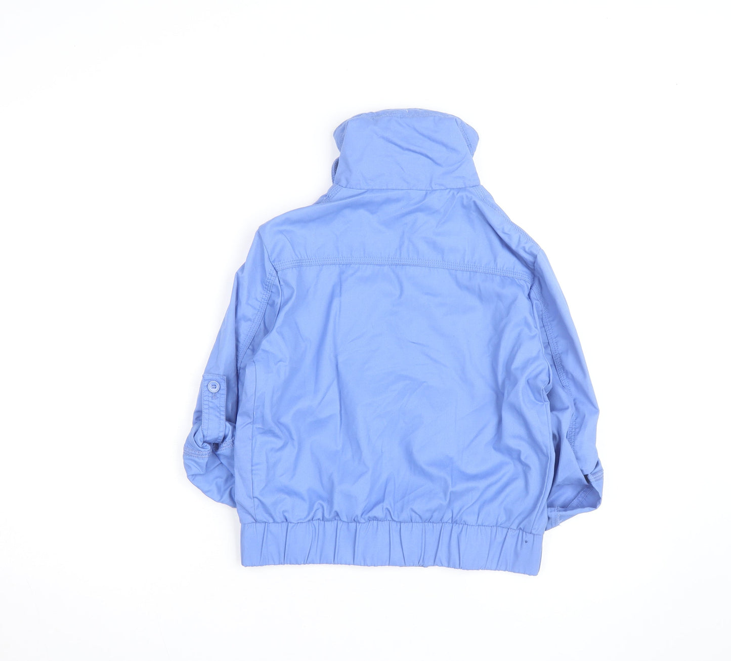 Wear Me Work Me Love Me Women’s Blue Zip-Up Button Jacket UK 6