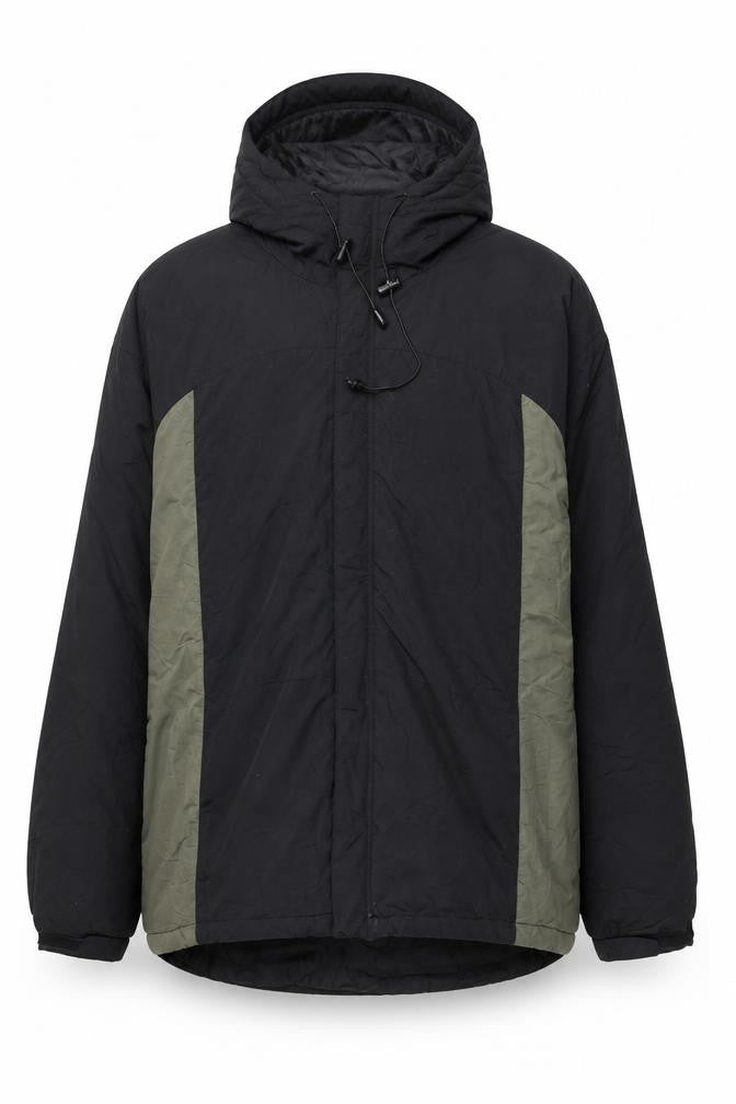 Steve & Barry’s Men’s Black XL Hooded Parka Jacket Polyester