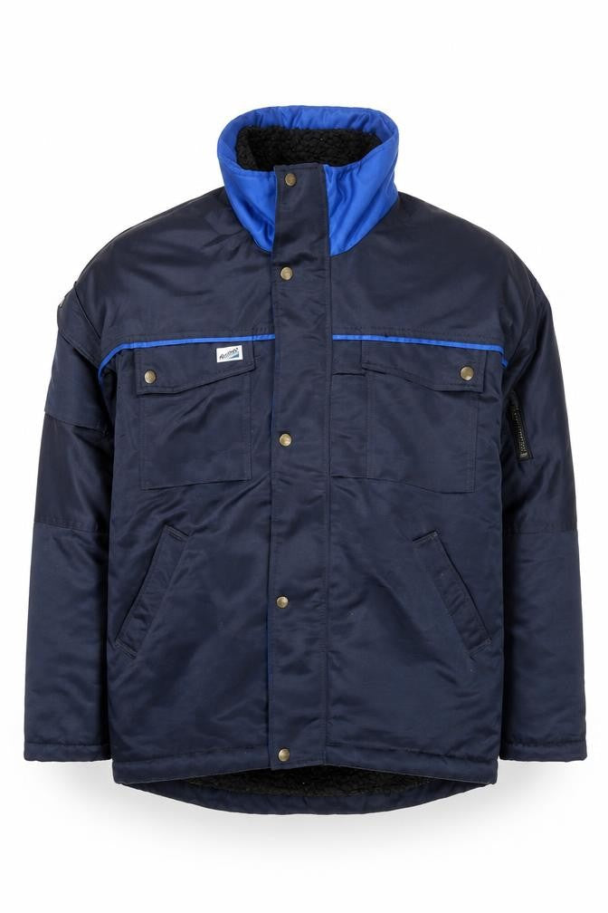 Fristads Men’s Blue Padded Workwear Parka Jacket Size M