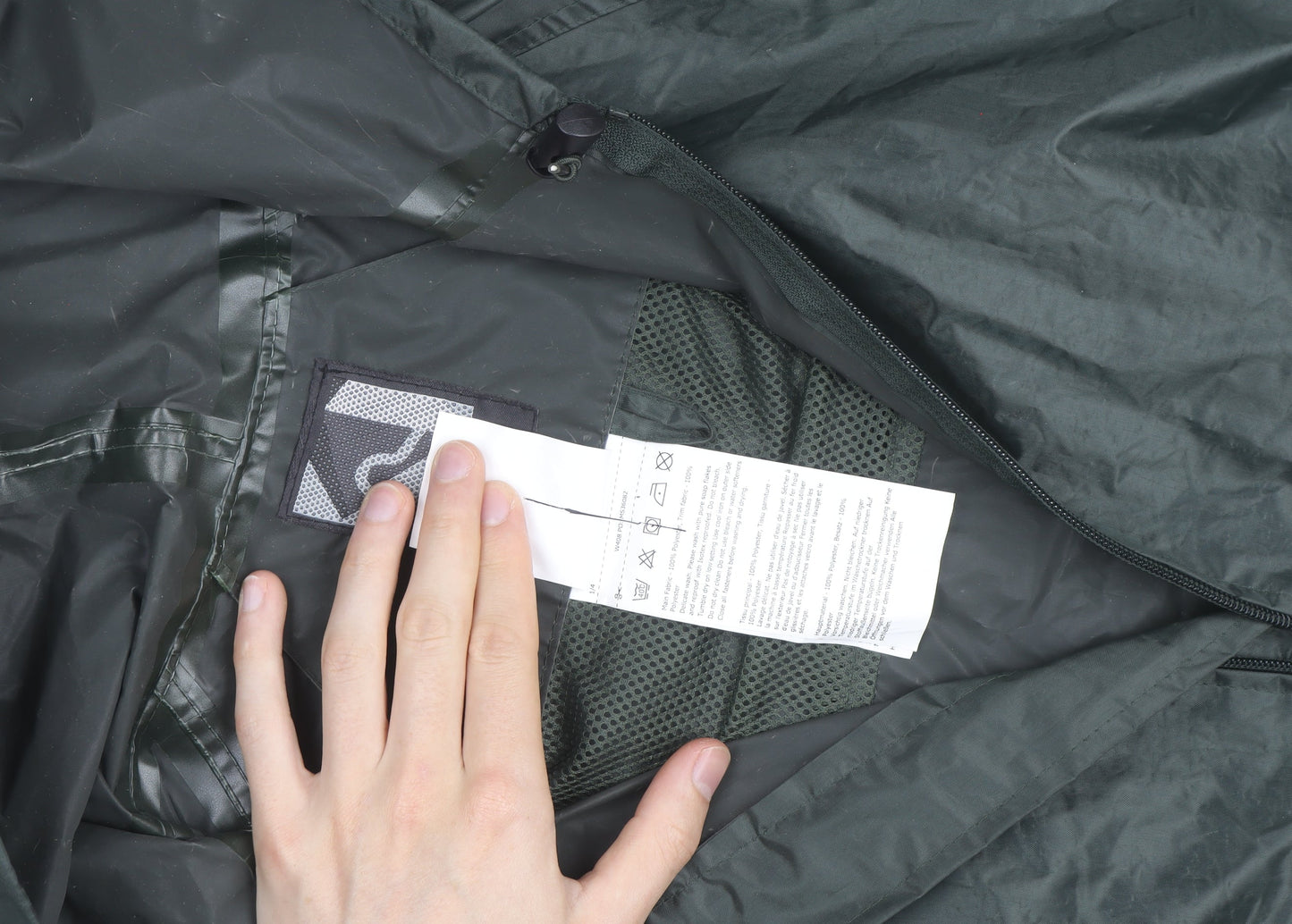 Regatta Men's Green 3XL Waterproof Hooded Windbreaker Jacket