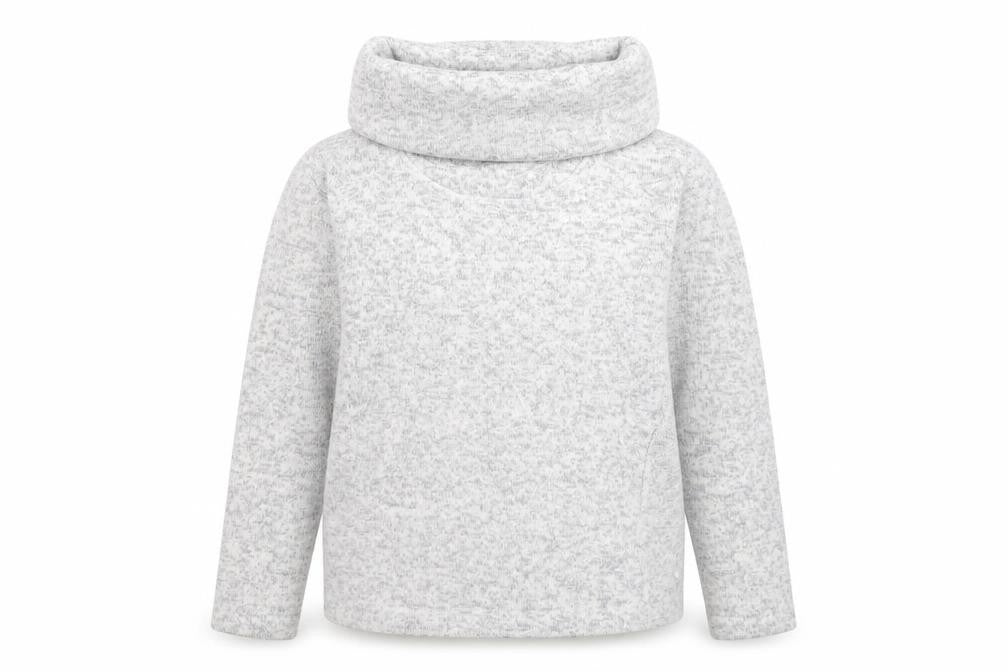 Mountain Warehouse Womens Grey Cowl Neck Long Sleeve Pullover Jumper Size 12