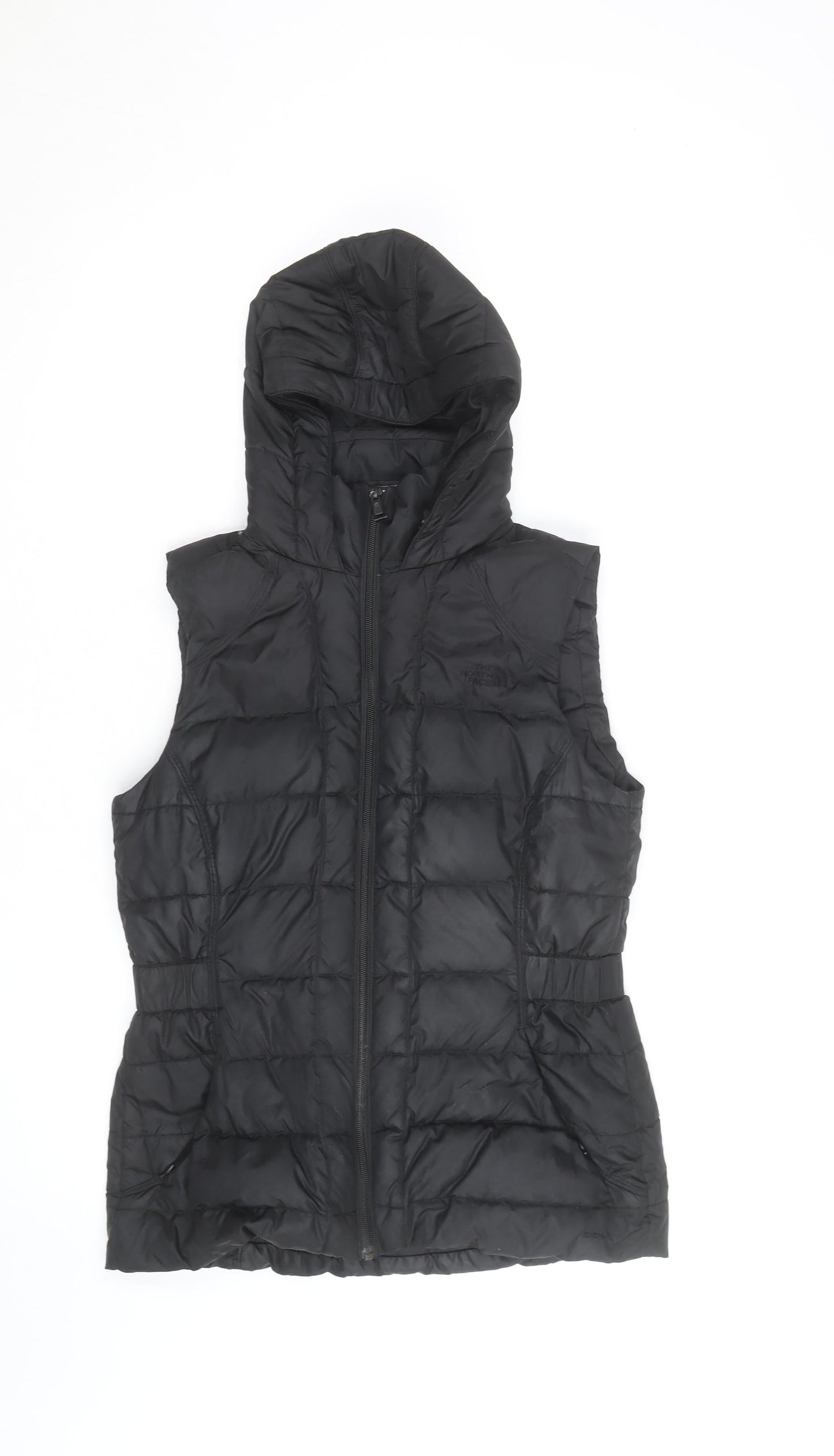 The North Face Women’s Black Puffer Down Hooded Gilet Size M
