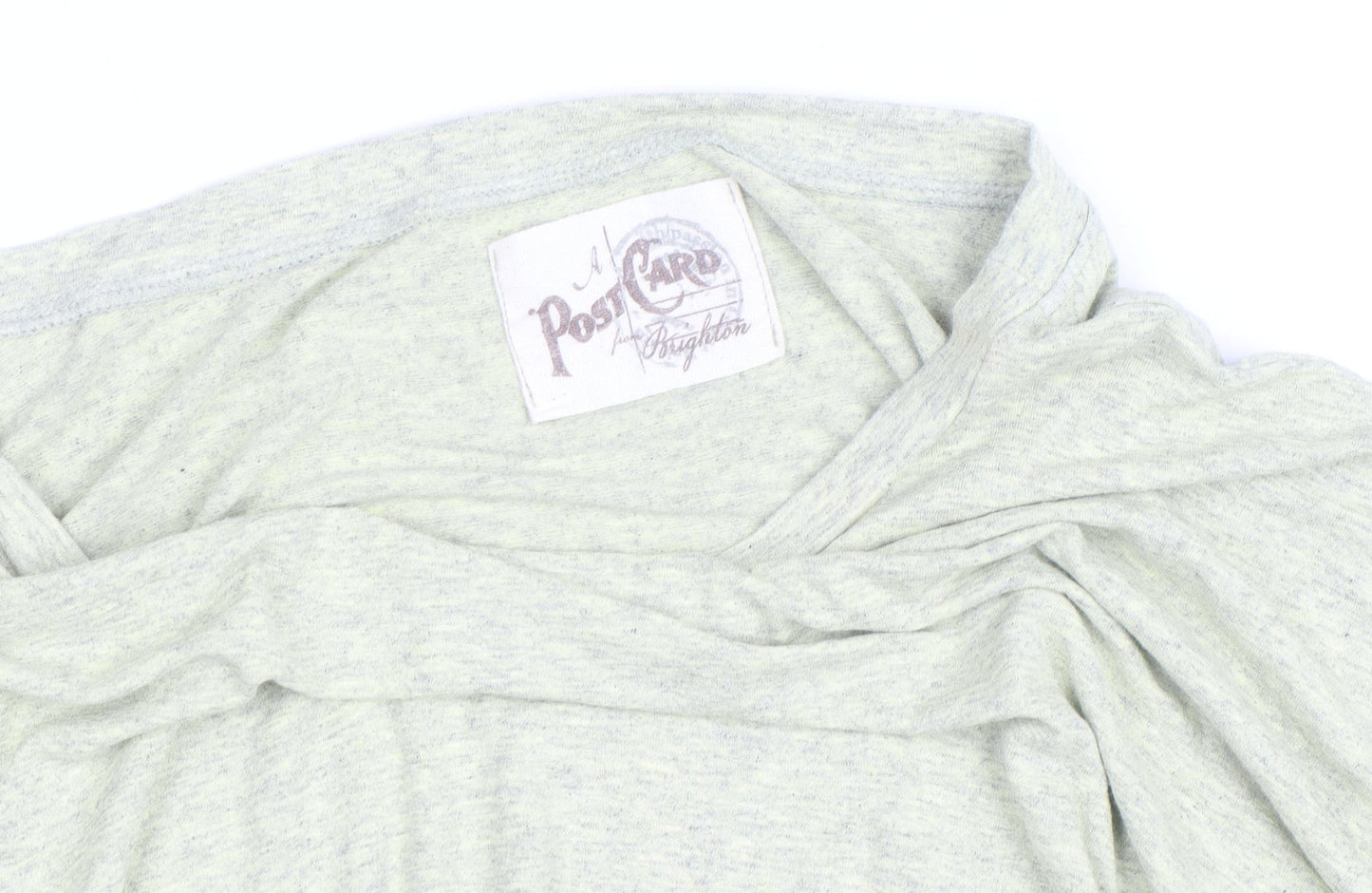 A Postcard from Brighton Womens Grey Size 12 Long Sleeve Jersey T-Shirt