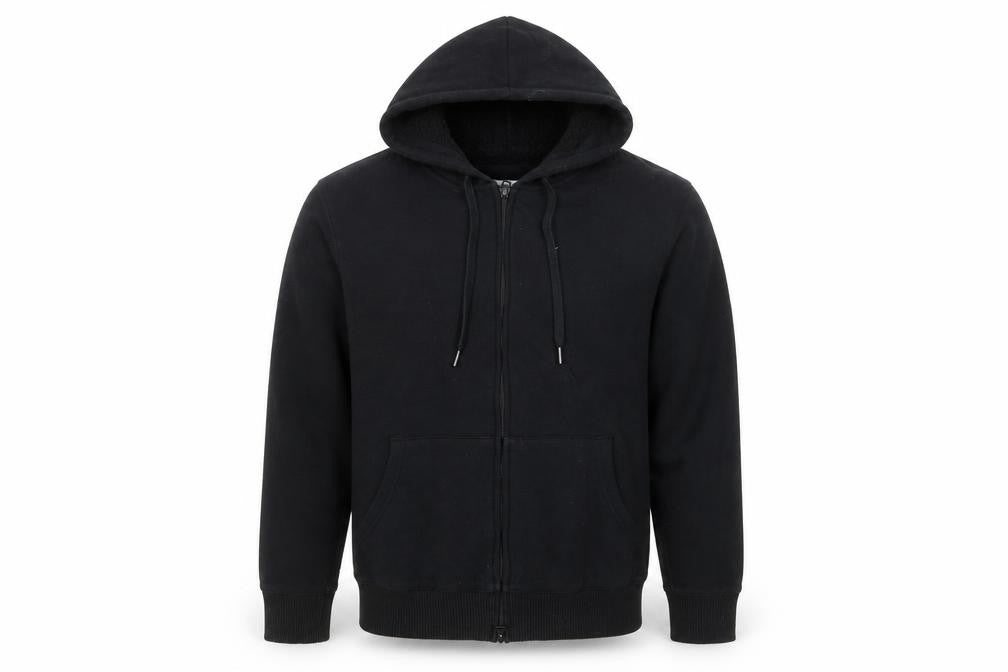 Goodfellow & Co Men’s Black Full Zip Fleece Hoodie Size M