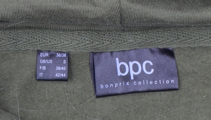 bpc Bonprix Collection Women’s Khaki Green Pullover Hoodie Dress Size S