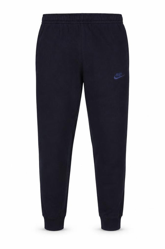 Nike Men's Black Jogger Trousers L Regular Fit Cotton Blend