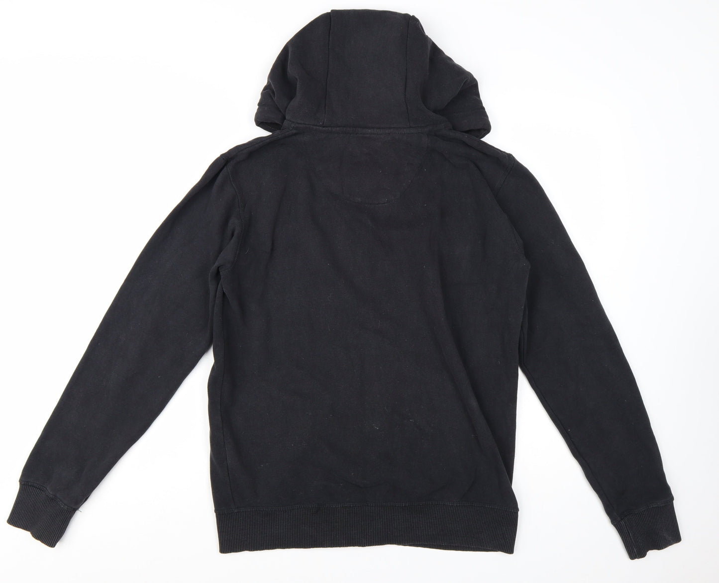 SoulCal & Co Men's Black Full Zip Hoodie M Casual Logo Sweatshirt