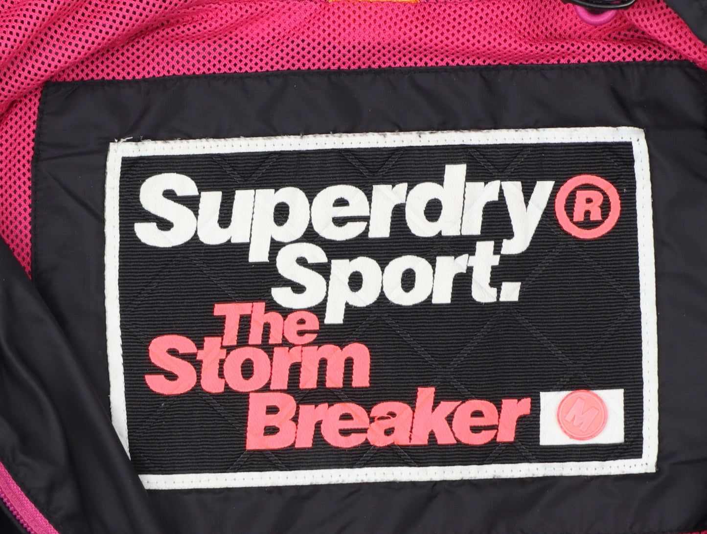 Superdry Womens Black Hooded Windbreaker Jacket M