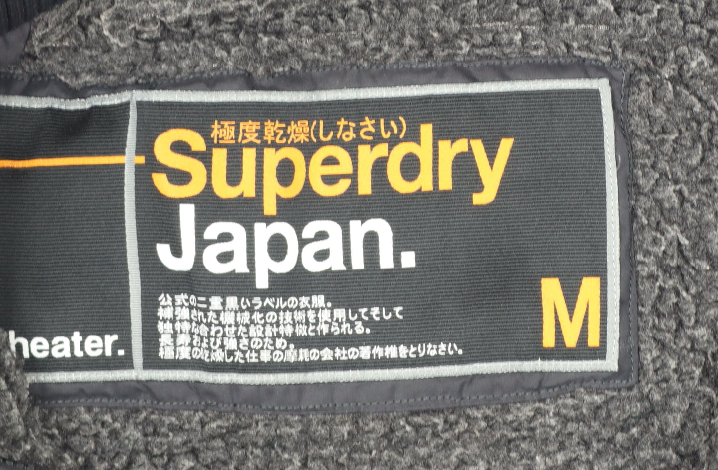Superdry Women's Black Hooded Parka Jacket M Regular Fit