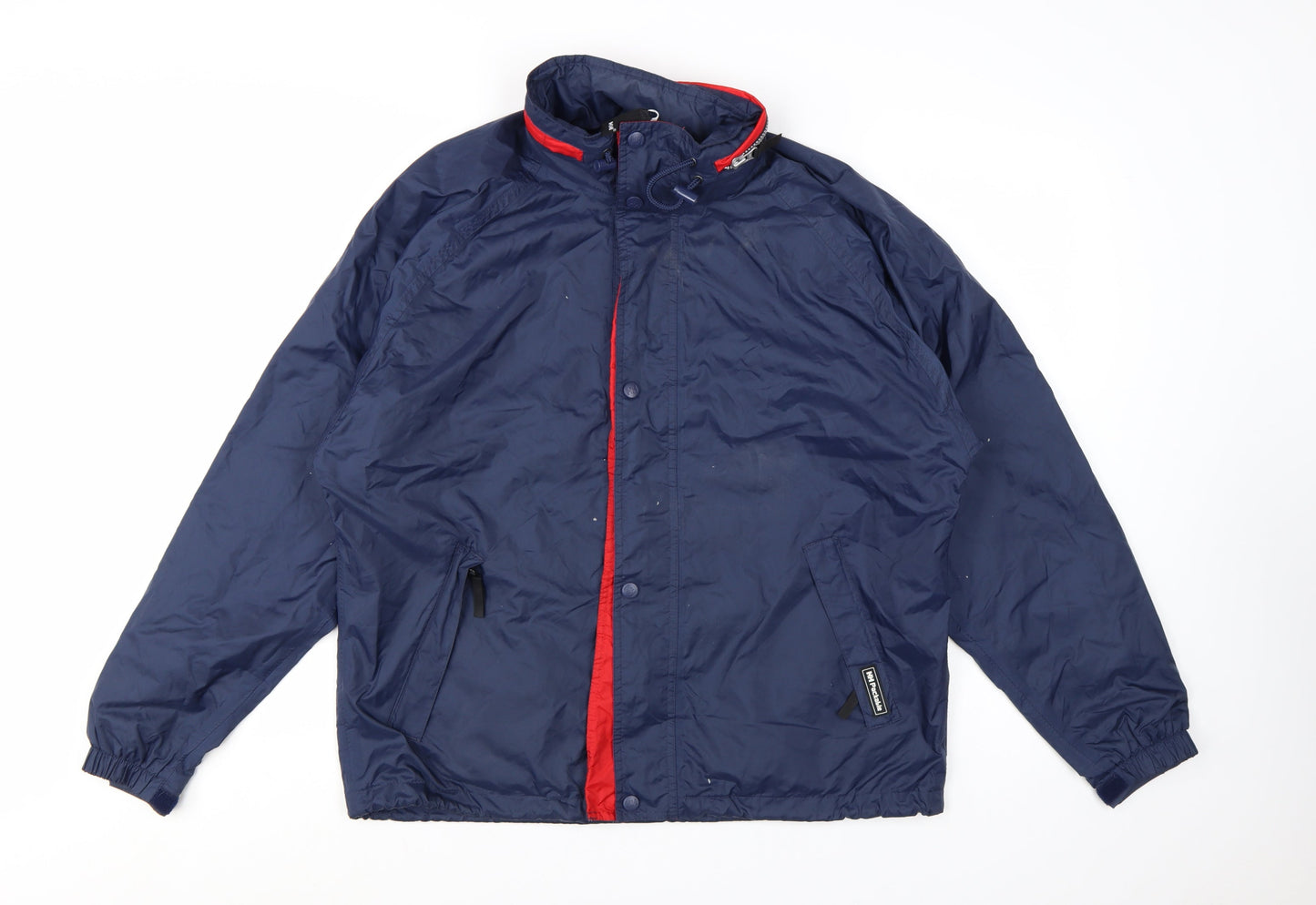 Helly Hansen Men's Blue Waterproof Windbreaker Jacket Size S