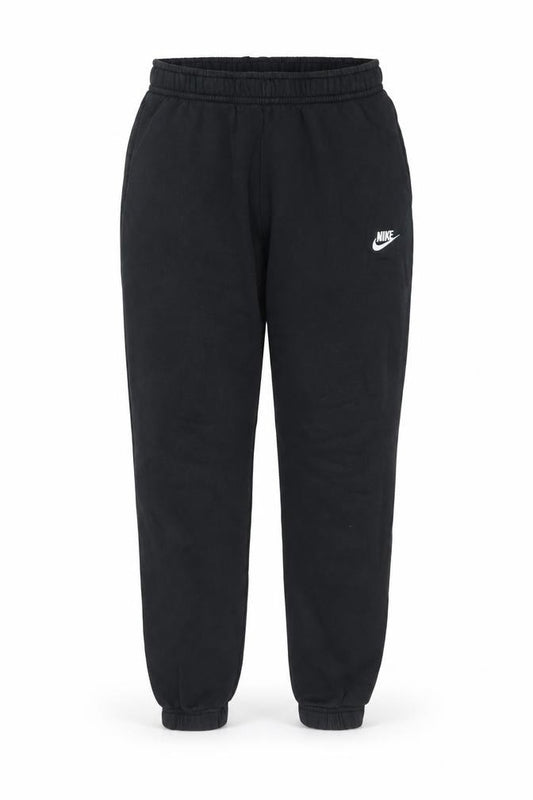 Nike Men Black Jogger Sweatpants Medium Regular Fit Fleece
