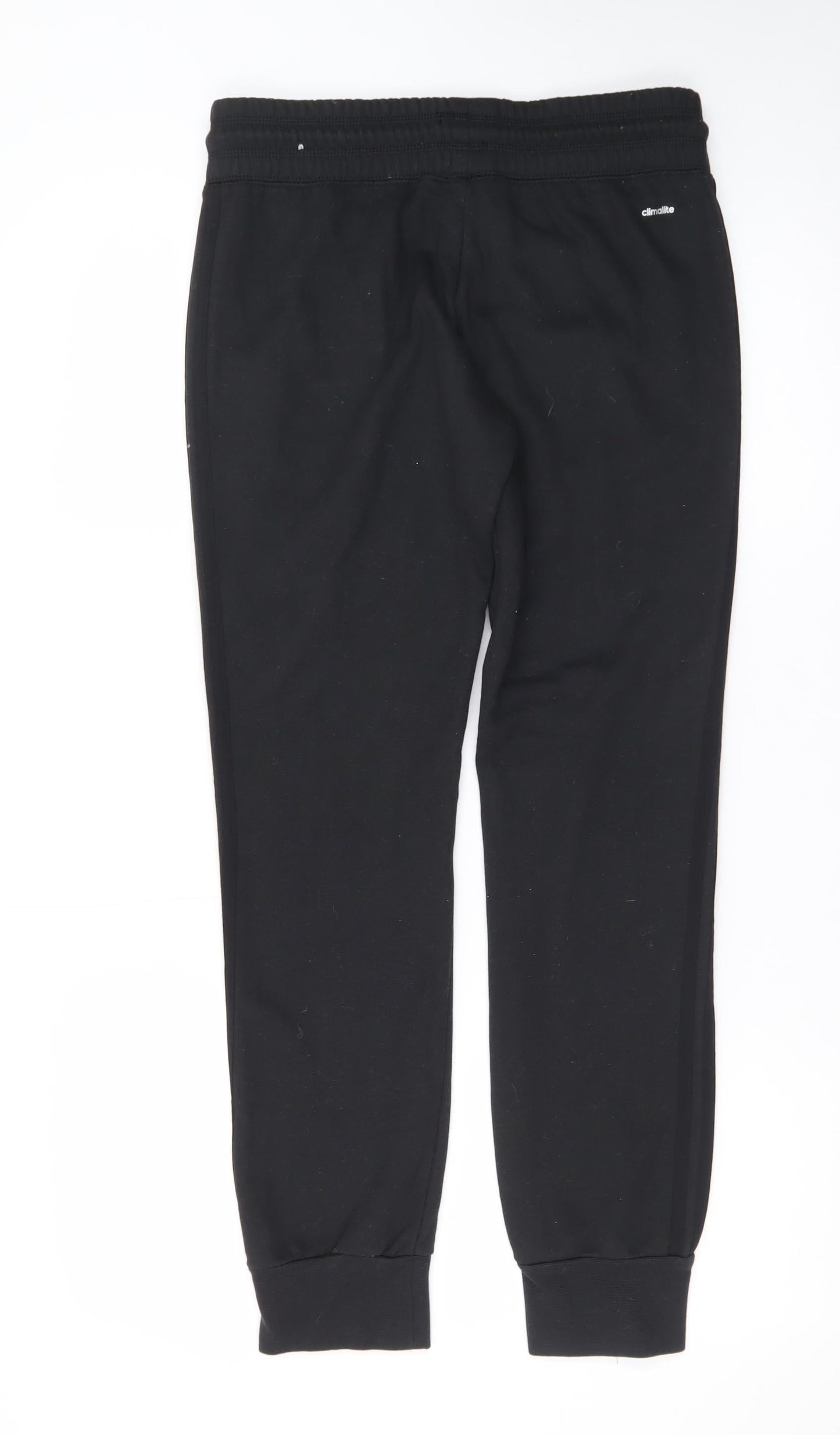 Adidas Mens Black Sport Essentials Jogger Sweatpants Medium