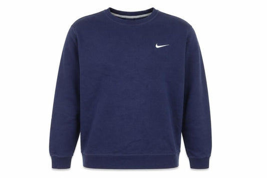 Nike Men's Blue Crew Neck Pullover Sweatshirt L Regular Fit