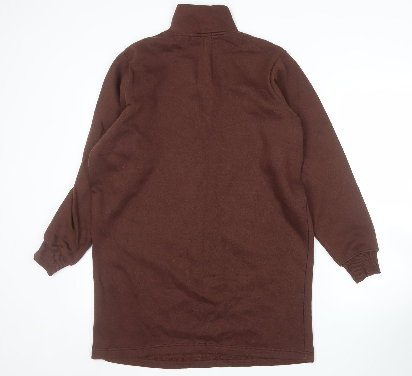 Heartbreak Women’s Brown 1/2 Zip Pullover Sweatshirt UK 8