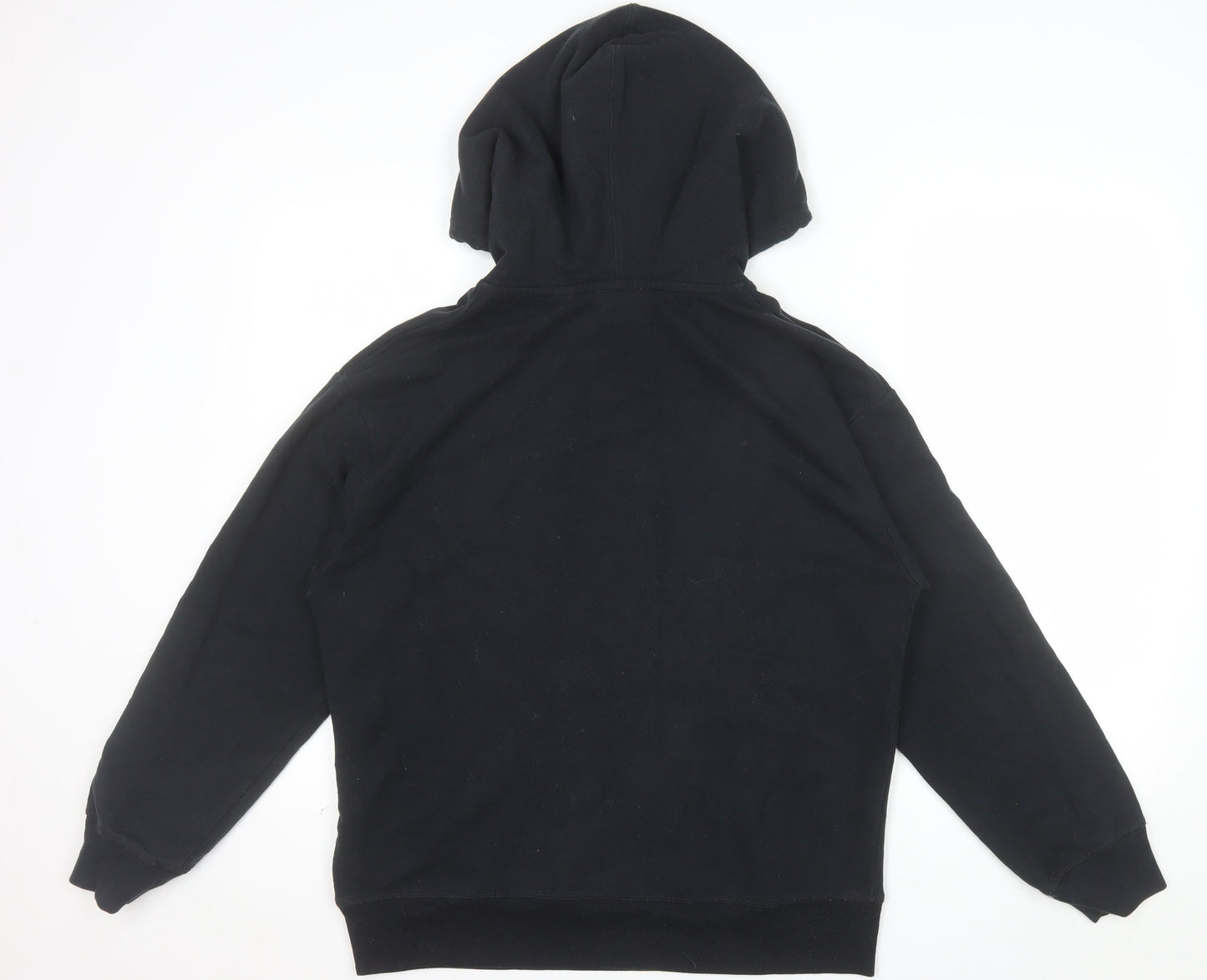 Levi's Men's Black Floral Logo Pullover Hoodie M Regular Fit