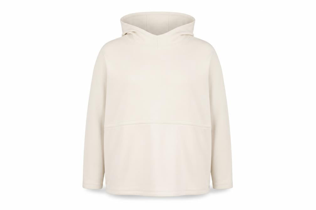 Marks & Spencer Women Beige Size 22 Pullover Hoodie Fleece