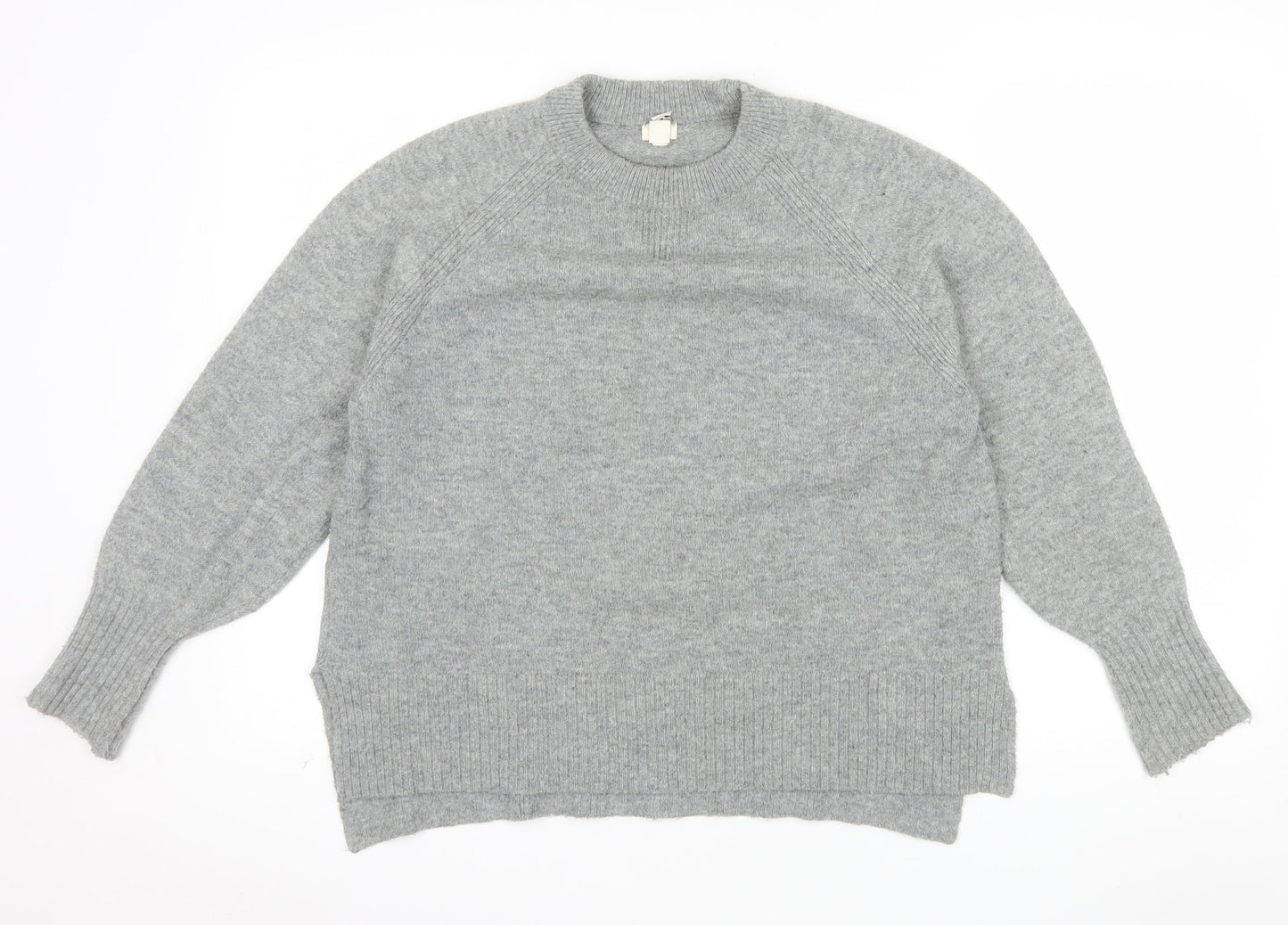 River Island In Other Words Women Grey Small Crew Neck Pullover Jumper