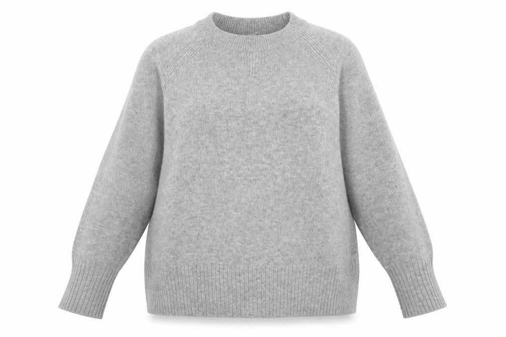 River Island In Other Words Women Grey Small Crew Neck Pullover Jumper