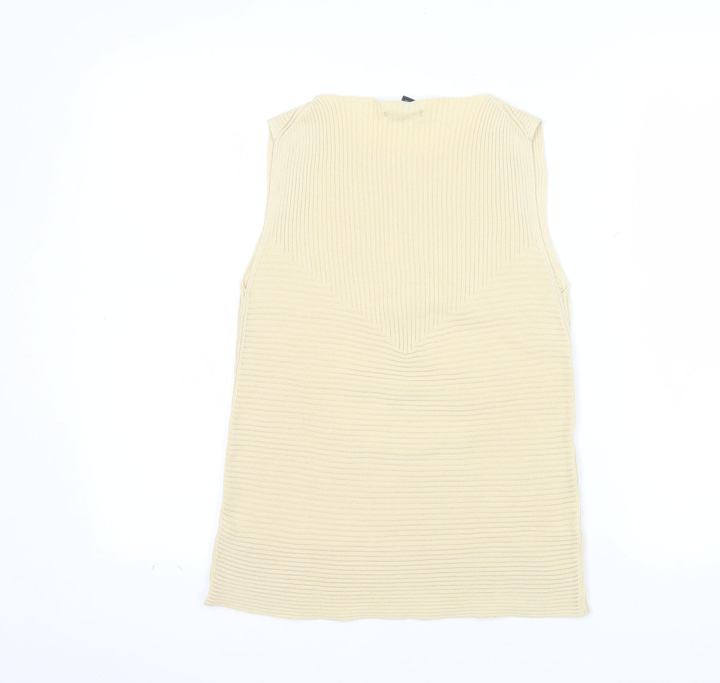GAP Women's Beige Knit Sleeveless Tank Top Size M