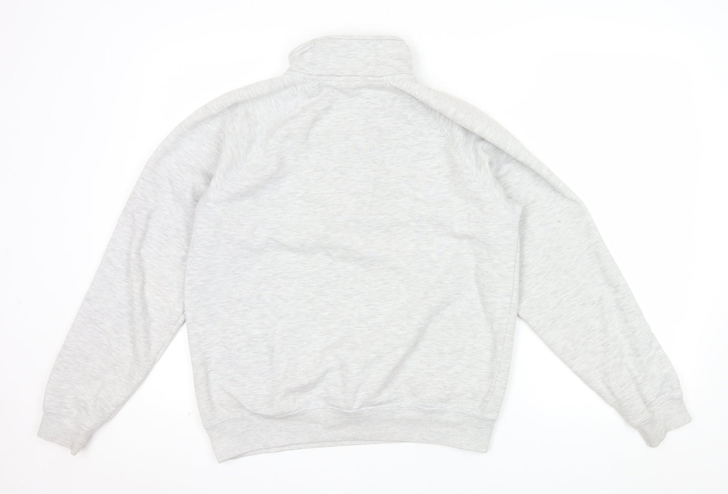 Goose & Gander Men's Grey 1/4 Zip Fleece Sweatshirt Size S