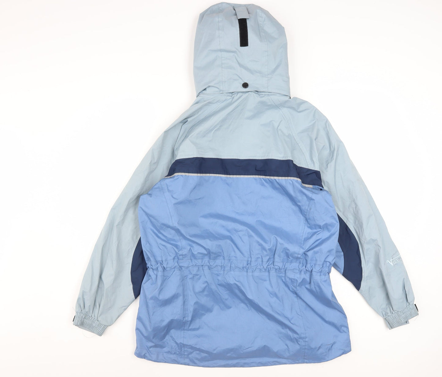 Viking Mens Blue Waterproof Hooded Rain Jacket S Outdoor Coat