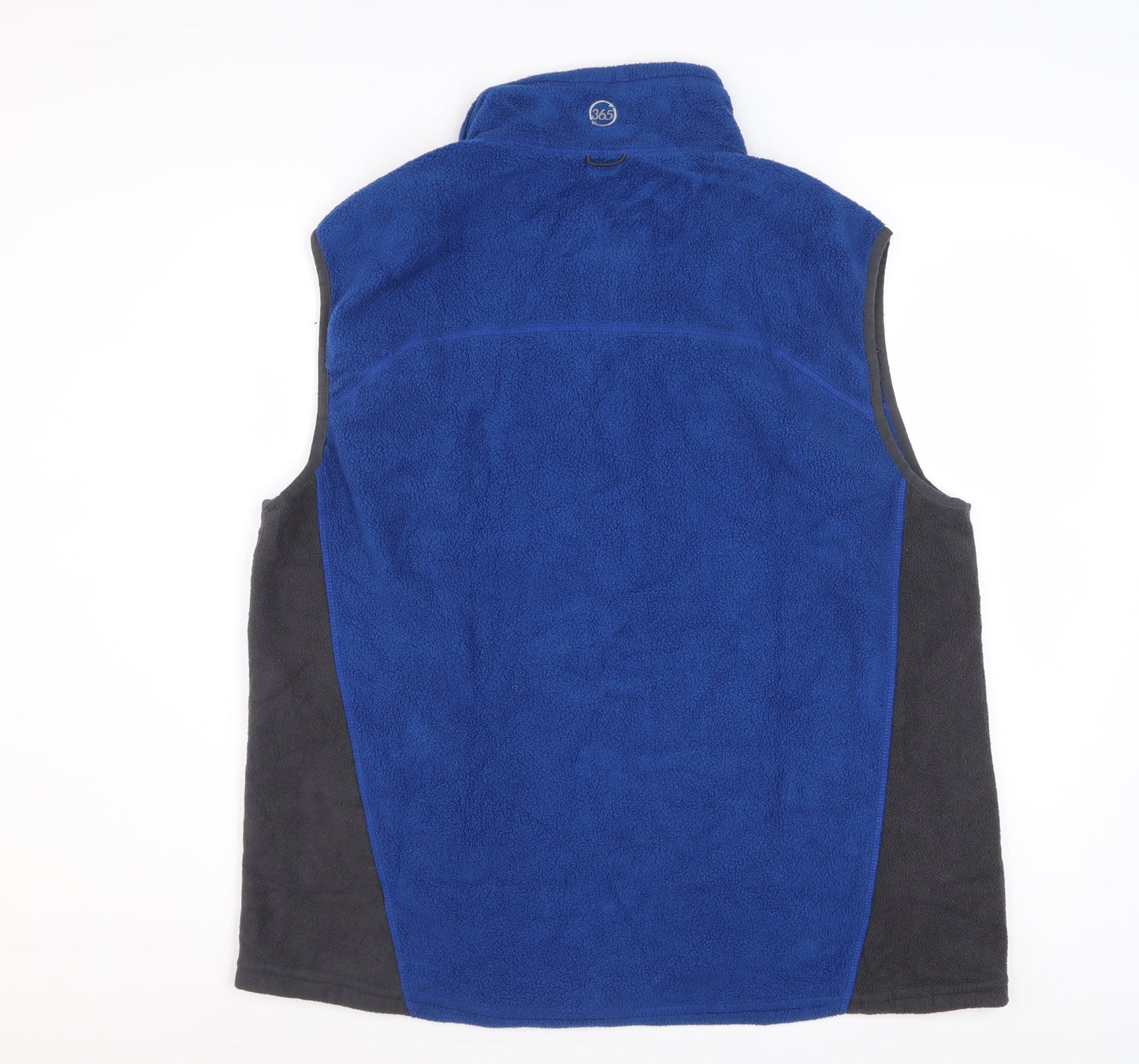 Eddie Bauer Men's Blue Fleece Bodywarmer Waistcoat L Outdoor Hiking