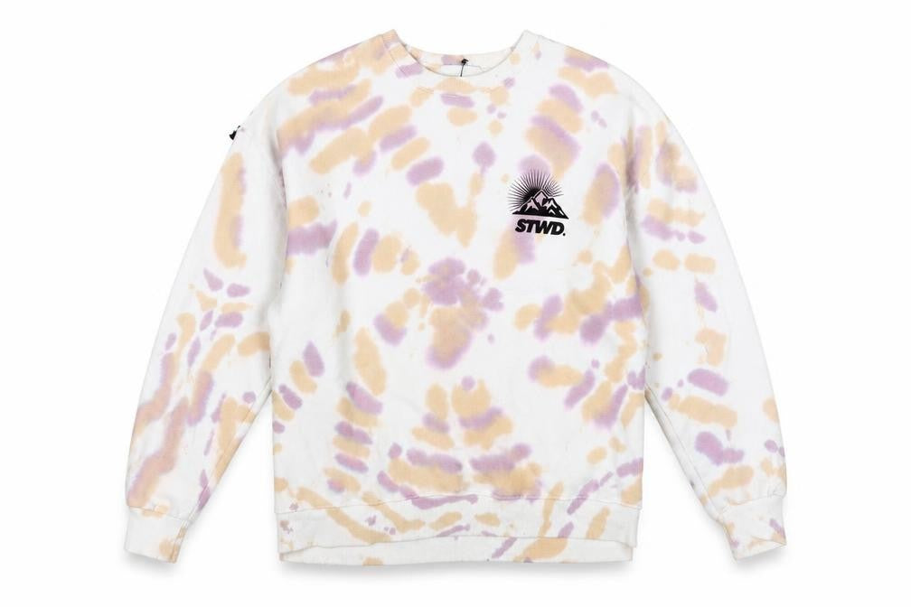 Pull&Bear Women's Multicoloured Tie-Dye STWD Sweatshirt Size S