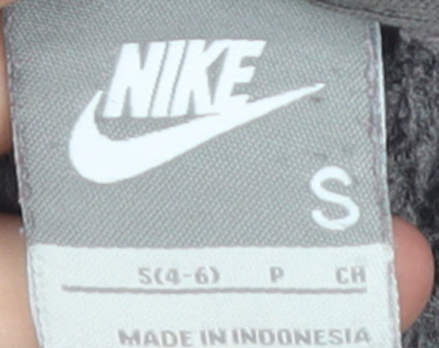 Nike Womens Grey Full Zip Hoodie Small Classic Fit