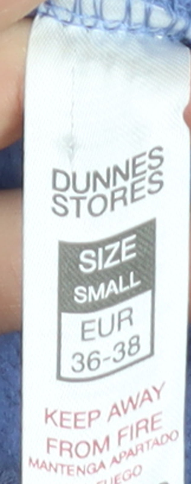 Dunnes Stores Women’s Blue Fleece Sweatpants Size S