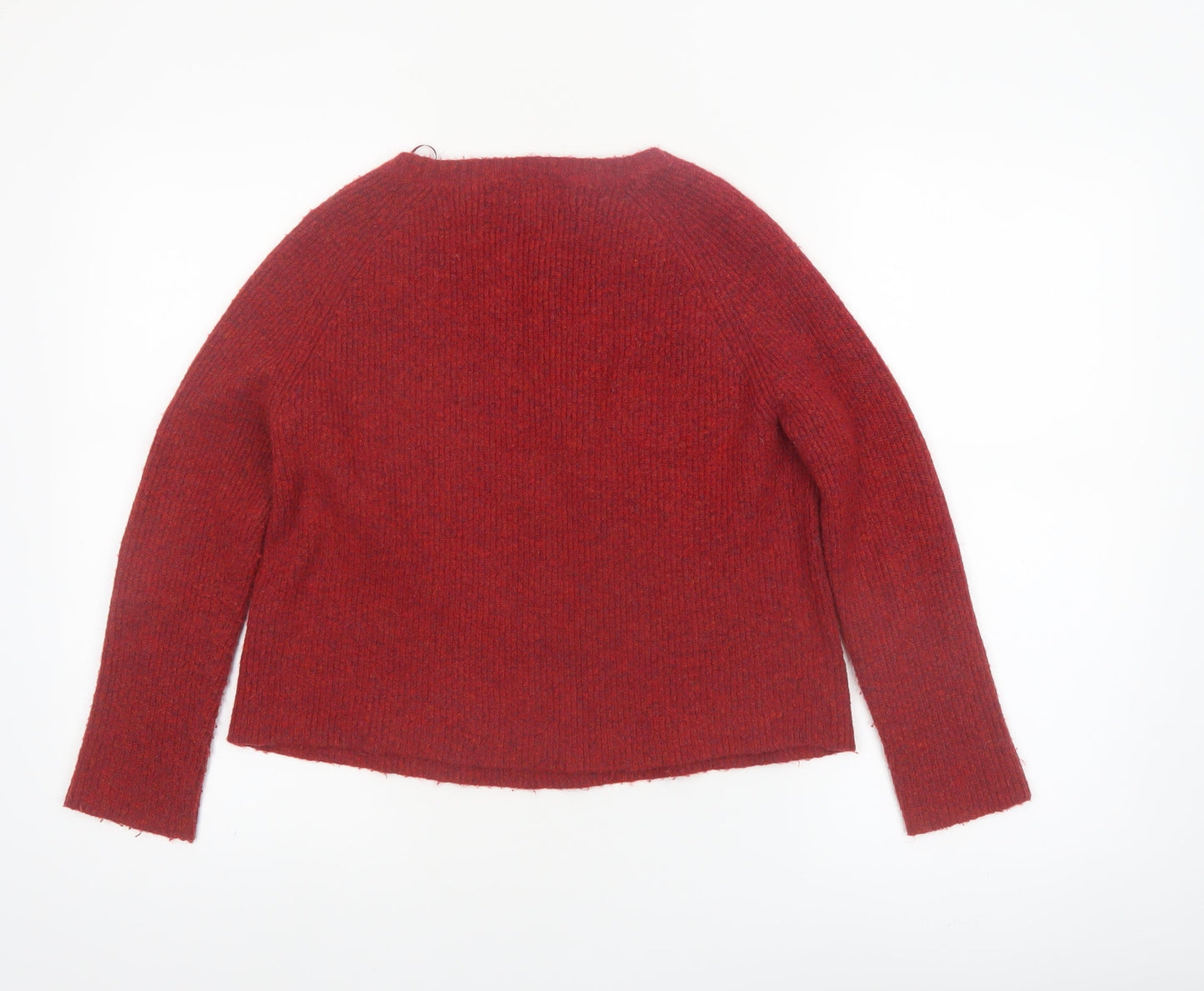 Louche Women's Red Embroidered Bee Knit Jumper Size 10